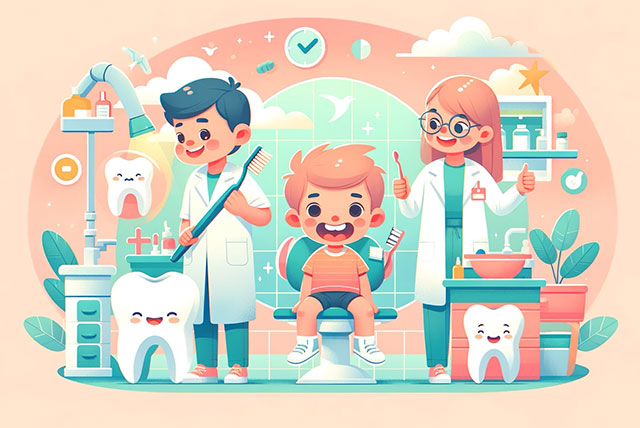 子供の歯科健診