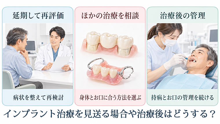 治療を見送る場合