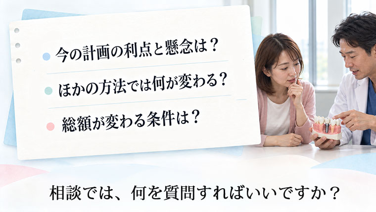 質問すべき内容は?